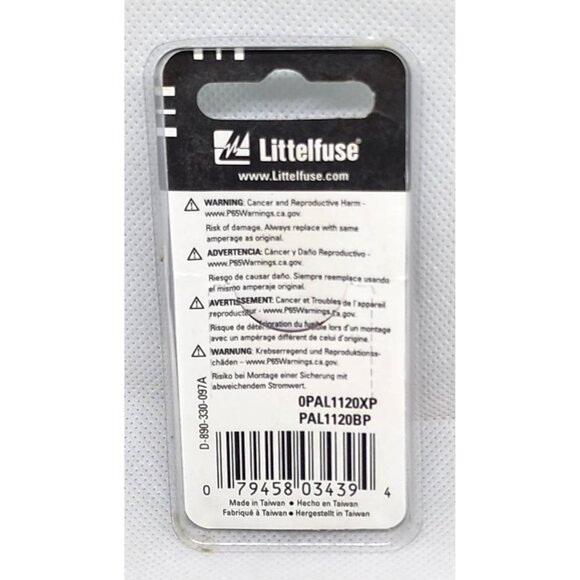 Adv Littelfuse 120A PAL Auto-Link Male-Terminal Fuse - Picture 5 of 6